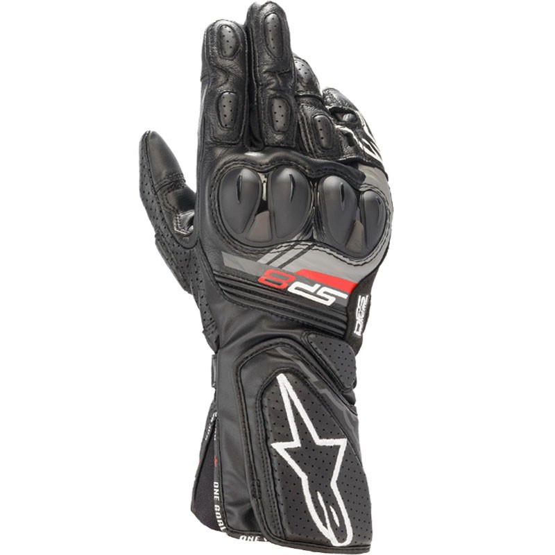 GUANTES ALPINESTARS SP-8 V3 NEGRO/GRIS