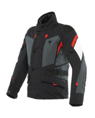 CHAQUETA DAINESE CARVE MASTER 3 GORE-TEX BLACK/EBONY/LAVA-RED