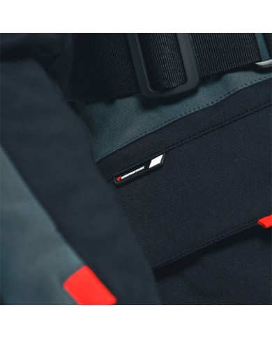 CHAQUETA DAINESE CARVE MASTER 3 GORE-TEX BLACK/EBONY/LAVA-RED