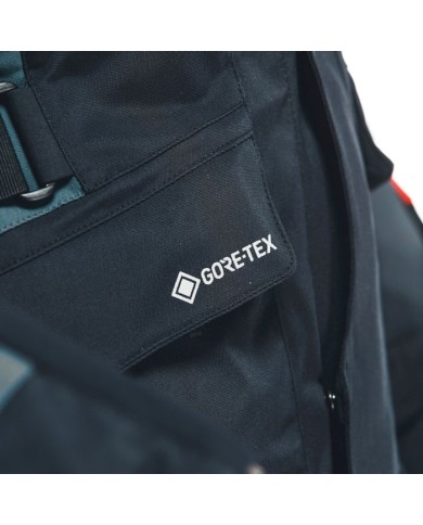 CHAQUETA DAINESE CARVE MASTER 3 GORE-TEX BLACK/EBONY/LAVA-RED