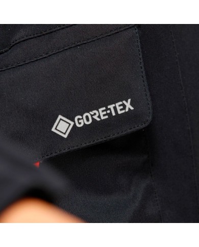 CHAQUETA DAINESE CARVE MASTER 3 LADY GORE-TEX BLACK/EBONY/LAVA-RED