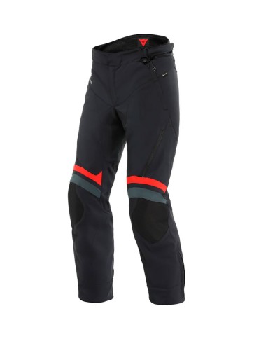 PANTALONES DAINESE CARVE MASTER 3 GORE-TEX BLACK/LAVA-RED