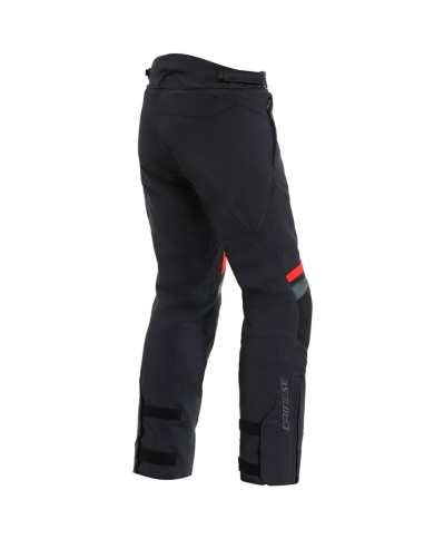 PANTALONES DAINESE CARVE MASTER 3 GORE-TEX BLACK/LAVA-RED