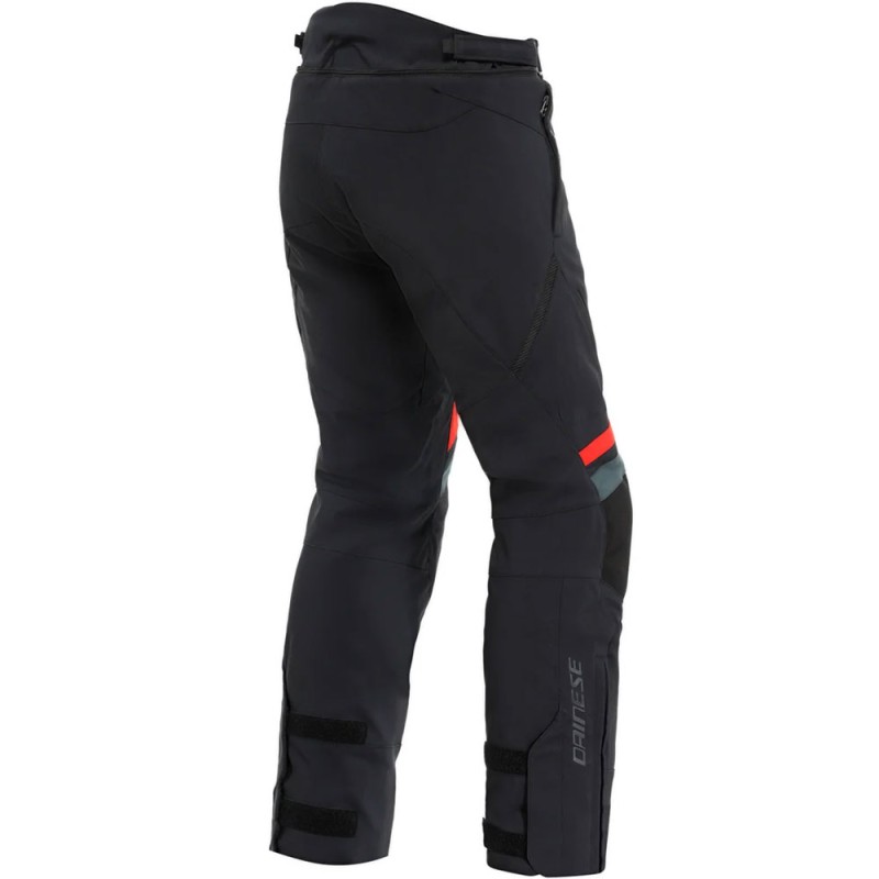 PANTALONES DAINESE CARVE MASTER 3 GORE-TEX BLACK/LAVA-RED