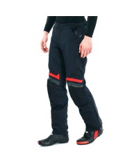 PANTALONES DAINESE CARVE MASTER 3 GORE-TEX BLACK/LAVA-RED