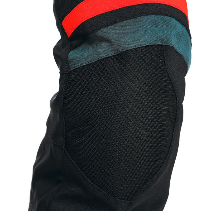 PANTALONES DAINESE CARVE MASTER 3 GORE-TEX BLACK/LAVA-RED