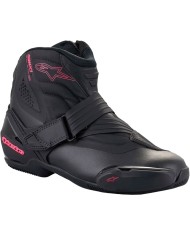 BOTIN ALPINESTARS STELLA SMX-1 R V2 LADY BLACK/PINK