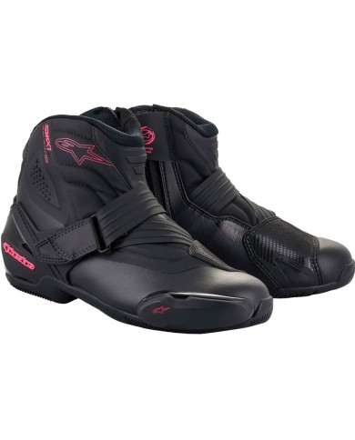 BOTIN ALPINESTARS STELLA SMX-1 R V2 LADY BLACK/PINK