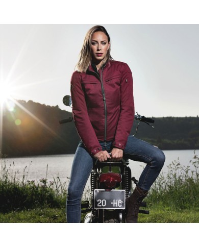 CHAQUETA SEGURA GARRISSON LADY BURDEOS