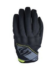 GUANTES FIVE RS WATERPROOF NEGRO/AMARILLO