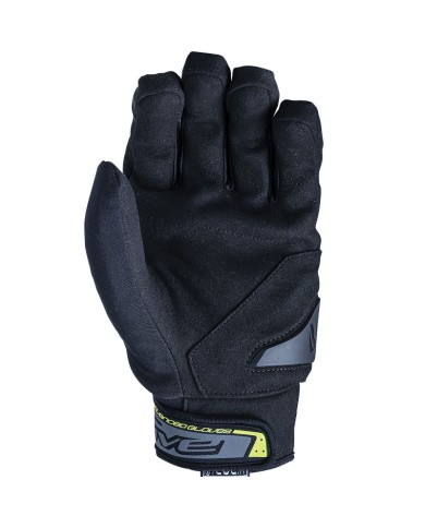 GUANTES FIVE RS WATERPROOF NEGRO/AMARILLO