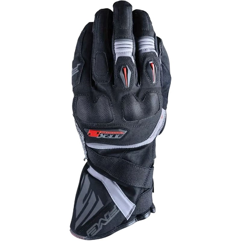 GUANTES FIVE TFX2 WATERPROOF NEGRO/GRIS