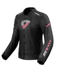 CHAQUETA REVIT SPRINT H2O LADY NEGRO/FUCSIA