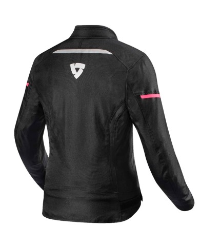 CHAQUETA REVIT SPRINT H2O LADY NEGRO/FUCSIA
