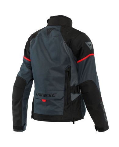 CHAQUETA DAINESE TEMPEST 3 D-DRY LADY EBONY/BLACK/LAVA-RED