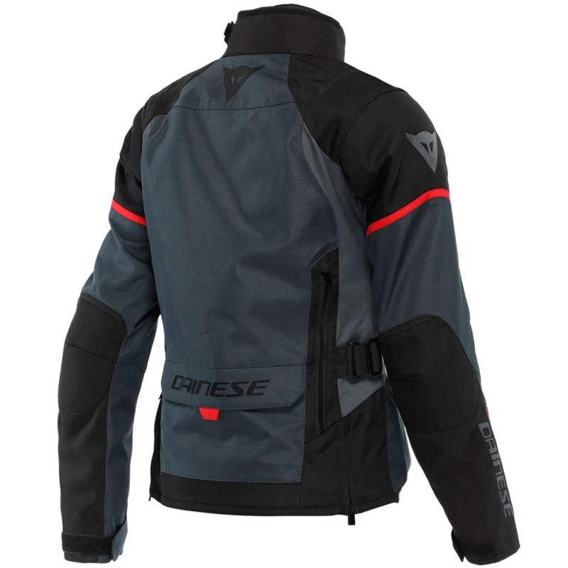 CHAQUETA DAINESE TEMPEST 3 D-DRY LADY EBONY/BLACK/LAVA-RED