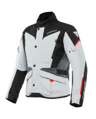 CHAQUETA DAINESE TEMPEST 3 D-DRY GLACIER-GRAY/BLACK/LAVA-RED