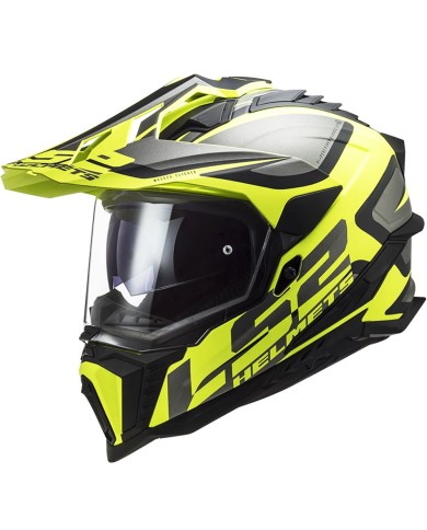 CASCO LS2 EXPLORER ALTER MATT BLACK/FLUO YELLOW