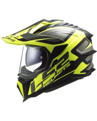 CASCO LS2 EXPLORER ALTER MATT BLACK/FLUO YELLOW