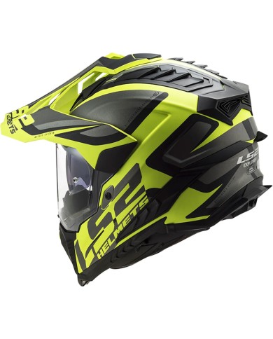 CASCO LS2 EXPLORER ALTER MATT BLACK/FLUO YELLOW