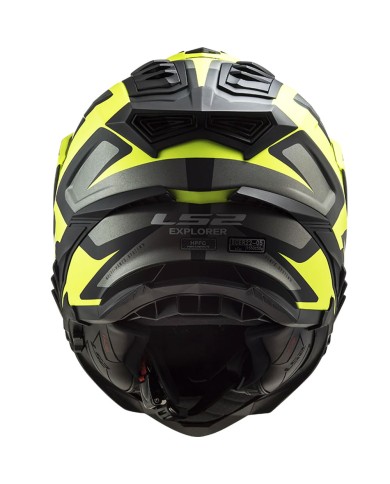 CASCO LS2 EXPLORER ALTER MATT BLACK/FLUO YELLOW