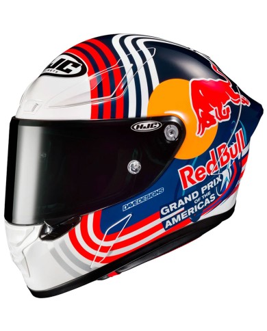 CASCO HJC RPHA 1 RED BULL AUSTIN GP MC-21
