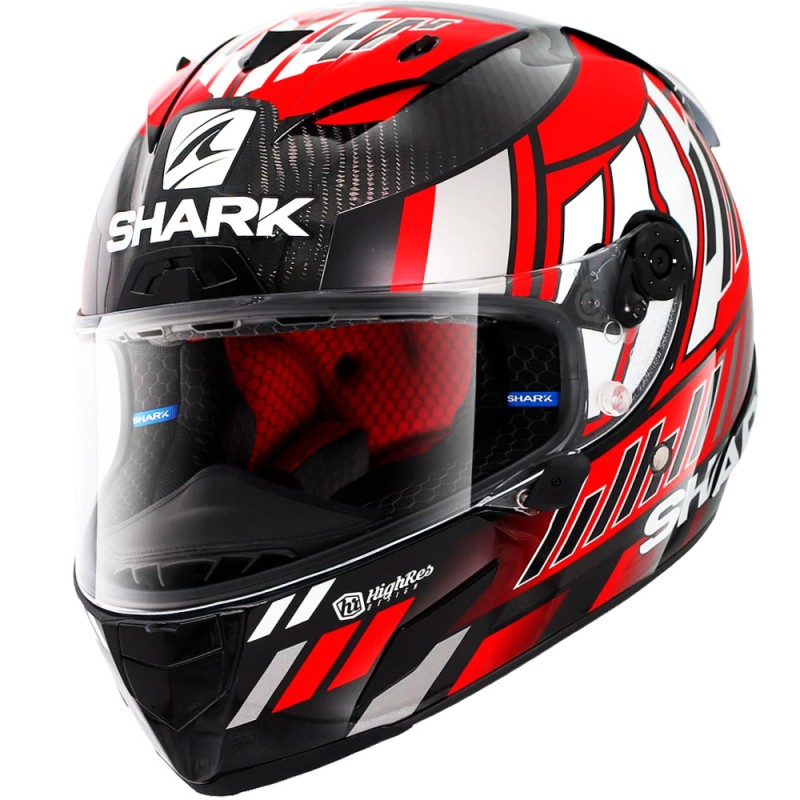 CASCO SHARK RACE-R PRO CARBON ZARCO SPEEDBLOCK RED