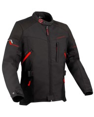 CHAQUETA BERING COBALT BLACK/RED