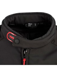CHAQUETA BERING COBALT BLACK/RED