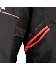 CHAQUETA BERING COBALT BLACK/RED