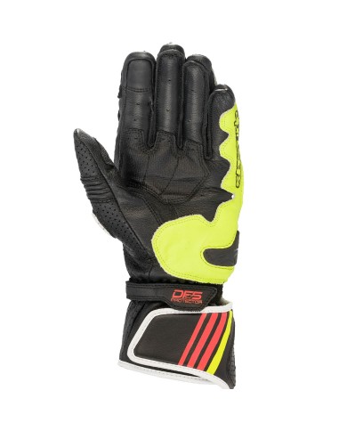 GUANTES ALPINESTARS GP PLUS R V2 NEGRO/GRIS/FLUOR