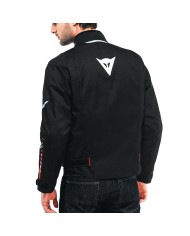 CHAQUETA DAINESE VELOCE D-DRY NEGRO/BLANCO/ROJO