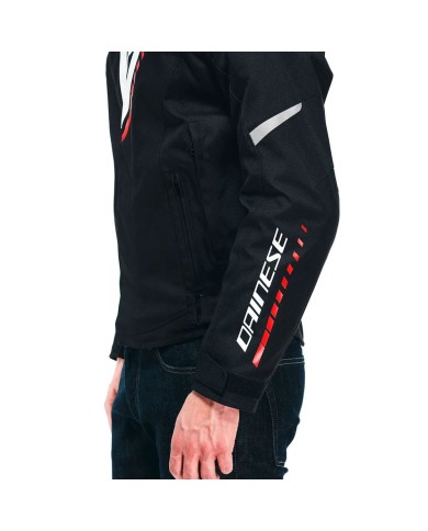 CHAQUETA DAINESE VELOCE D-DRY NEGRO/BLANCO/ROJO