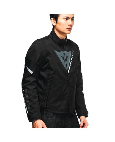 CHAQUETA DAINESE VELOCE D-DRY NEGRO/GRIS