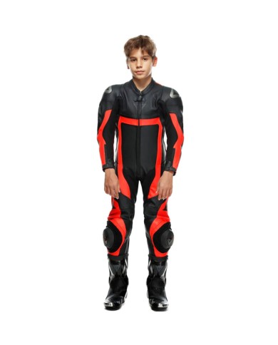 MONO DAINESE GEN-Z PROFESIONAL JUNIOR BLACK/FLUOR RED