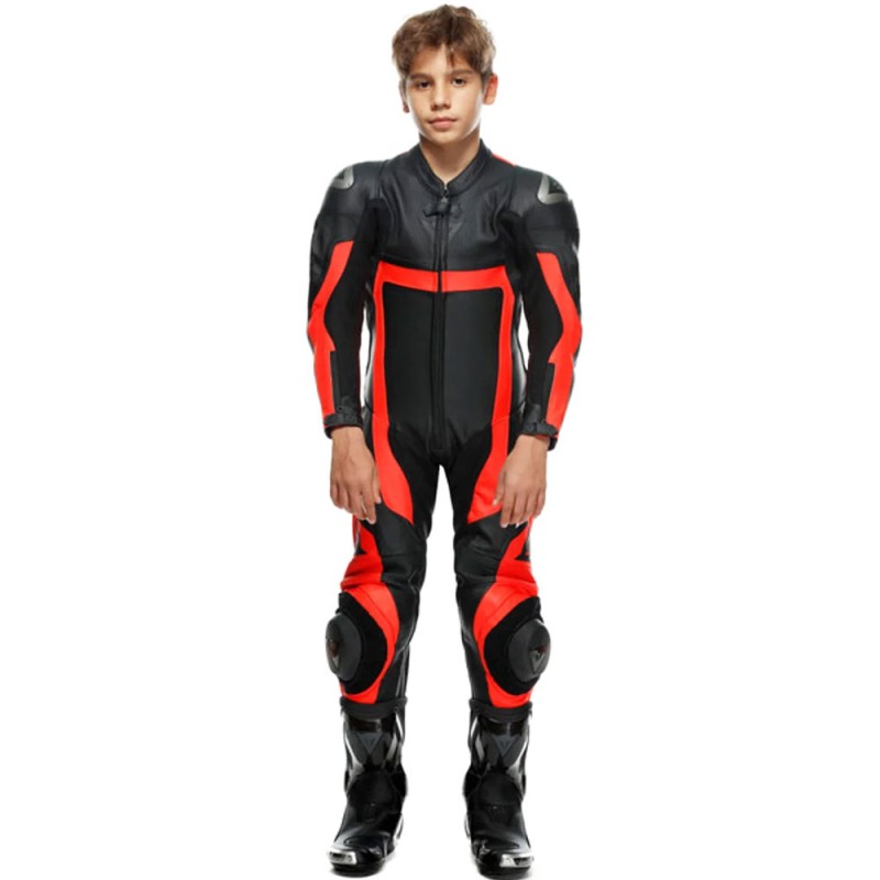 MONO DAINESE GEN-Z PROFESIONAL JUNIOR BLACK/FLUOR RED
