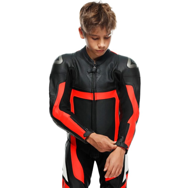 MONO DAINESE GEN-Z PROFESIONAL JUNIOR BLACK/FLUOR RED