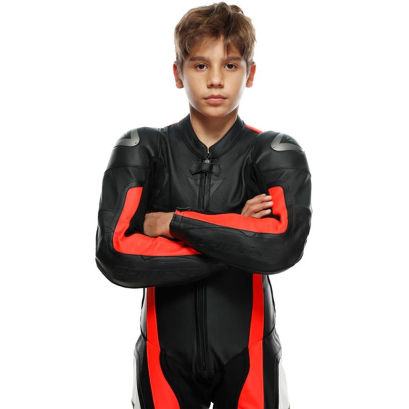 MONO DAINESE GEN-Z PROFESIONAL JUNIOR BLACK/FLUOR RED