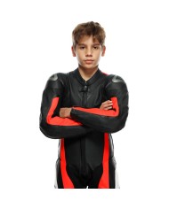 MONO DAINESE GEN-Z PROFESIONAL JUNIOR BLACK/FLUOR RED