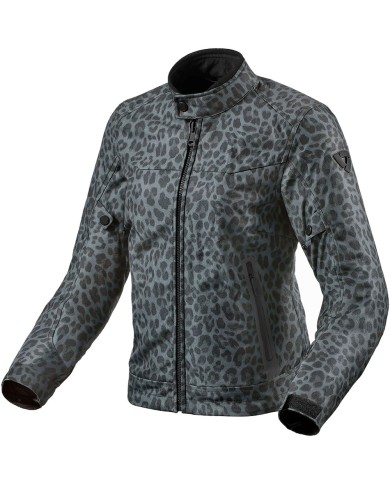 CHAQUETA REVIT SHADE H2O LADY LEOPARDO GRIS