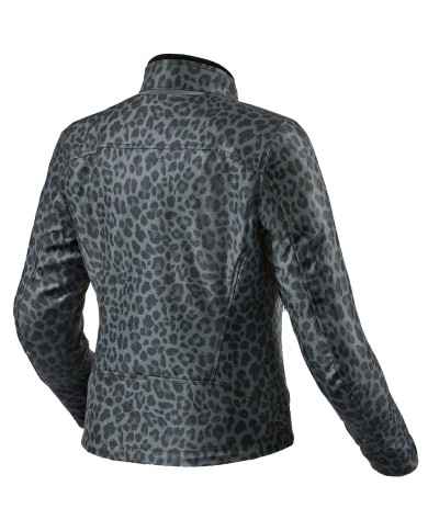 CHAQUETA REVIT SHADE H2O LADY LEOPARDO GRIS