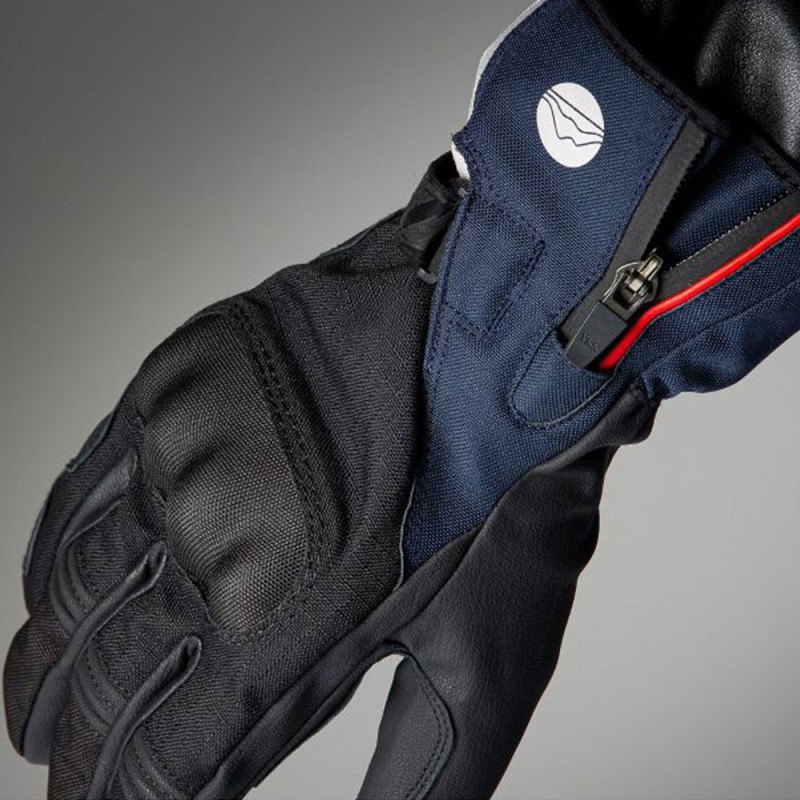 GUANTES IXON MS LOKI NEGRO/AZUL