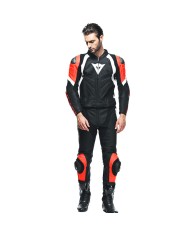 MONO DAINESE AVRO 4 DIVISIBLE NEGRO MATE/ROJO FLUOR