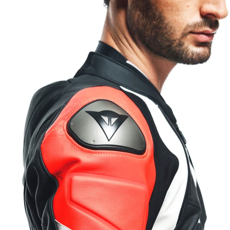 MONO DAINESE AVRO 4 DIVISIBLE NEGRO MATE/ROJO FLUOR