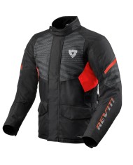 CHAQUETA REVIT DUKE H2O NEGRO/ROJO