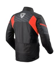CHAQUETA REVIT DUKE H2O NEGRO/ROJO