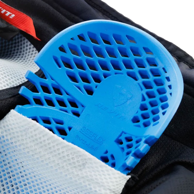 CHAQUETA REVIT DUKE H2O NEGRO/ROJO