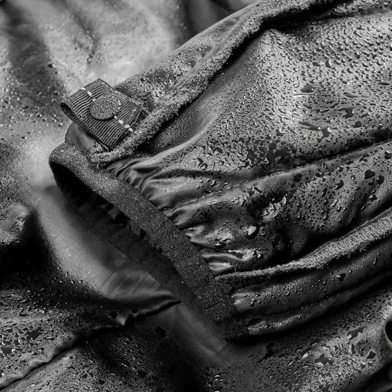 CHAQUETA REVIT DUKE H2O NEGRO/AMARILLO FLUOR