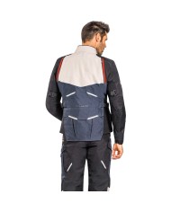 CHAQUETA IXON EDDAS GRIS/AZUL/NEGRO