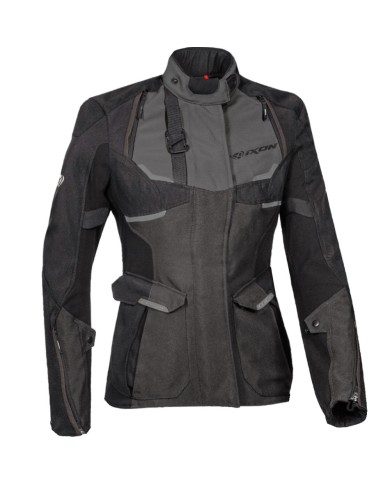 CHAQUETA IXON EDDAS LADY NEGRA/ANTRACITA